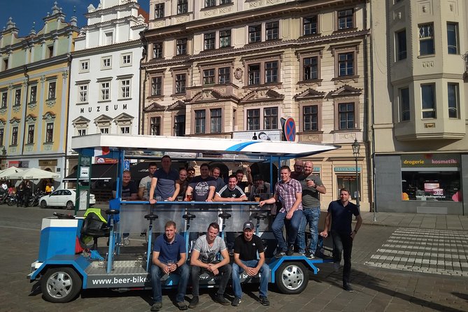 Sightseeing Tour in the Czech Republic: Beer Bike in Pilsen - Unlimited Pilsner and the practical drinking plan
