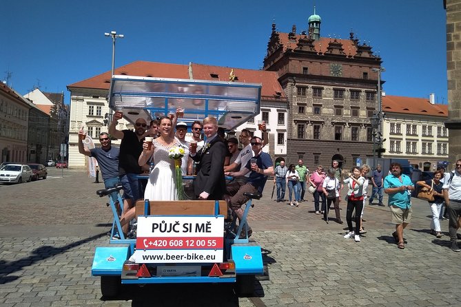 Sightseeing Tour in the Czech Republic: Beer Bike in Pilsen - Cathedral spire, synagogue, and the city’s past
