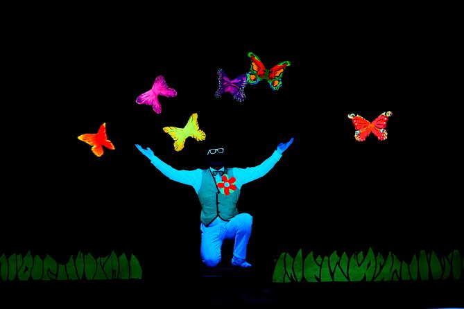 Skip the Line: WOW Show Black Light Theater in Prague Ticket - The story of fear and finding yourself