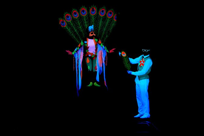 Skip the Line: WOW Show Black Light Theater in Prague Ticket - The value of a $32.41 ticket