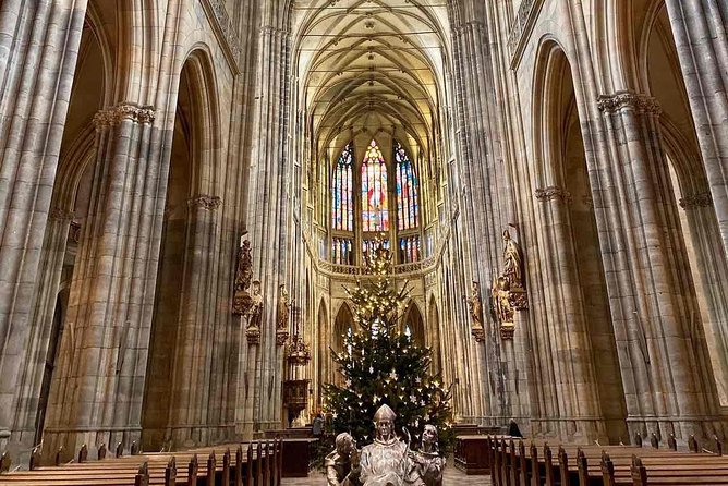 Small-Group Tour of Prague Castle with a local guide - St. Vitus Cathedral, the tour’s great centerpiece
