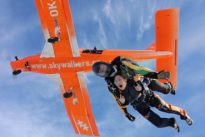 Tandem Skydiving Adventure in Prague - From Old Town Square to the Czech airfield