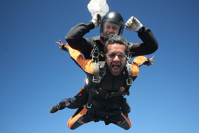 Tandem Skydiving Adventure in Prague - One minute of freefall at 120 mph
