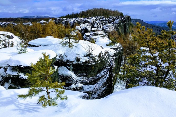 Terezin & Bohemian Switzerland from Prague: Bastei, Narnia & Café - Why the small minivan matters