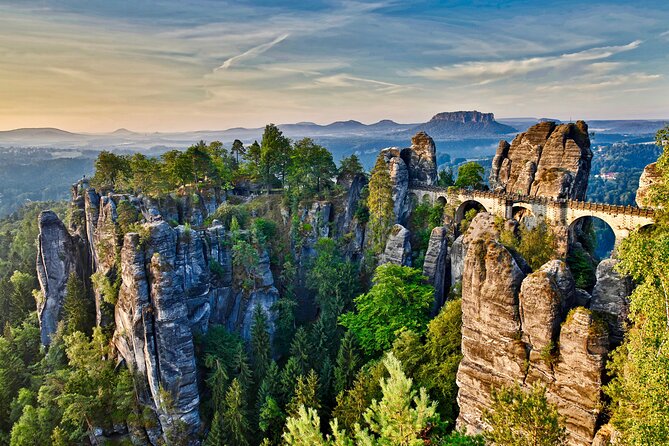 Terezin Camp & Bohemian Switzerland with Tisa&Bastei From Prague - Bastei Bridge and the Elbe Canyon