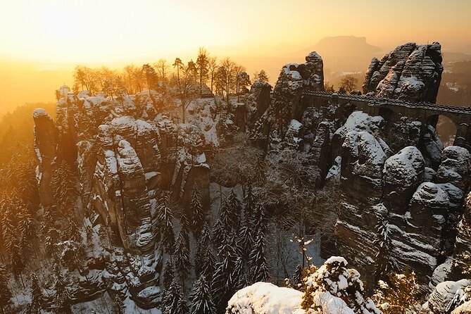 Terezin Camp & Bohemian Switzerland with Tisa&Bastei From Prague - Tisa Cliffs: an easy walk with some uphill work