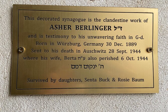 Terezin In-Depth Holocaust Tour From Prague's Center (max 7 pax) - Magdeburg Barracks and art made under guard