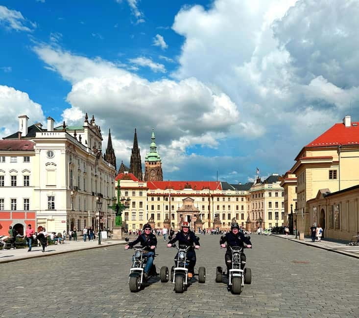 The best Trike Bike Prague city tour - Key points at a glance