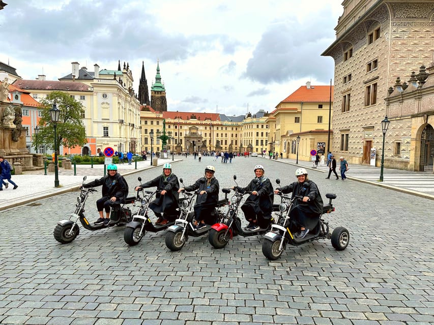 The best Trike Bike Prague city tour - What the vehicle changes