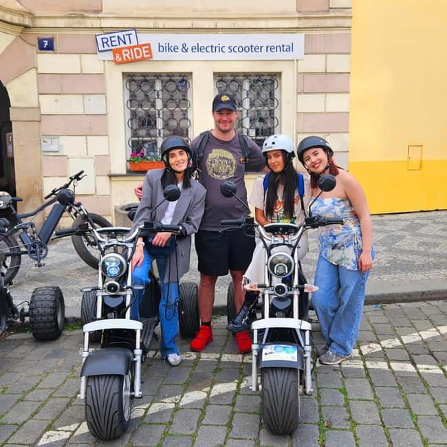 The best Trike Bike Prague city tour - Who should choose this Prague ride