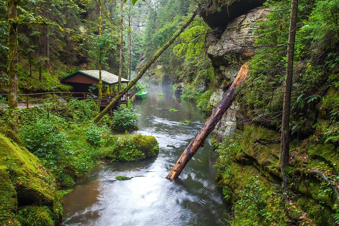 Top Full-Day Adventure: Bohemian & Saxon Switzerland from Prague - Summer route: the Wild Gorge boat ride