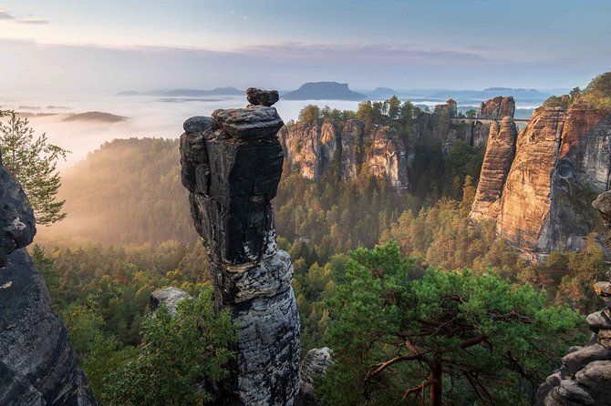 Top Full-Day Adventure: Bohemian & Saxon Switzerland from Prague - Hřensko lunch beneath the cliffs