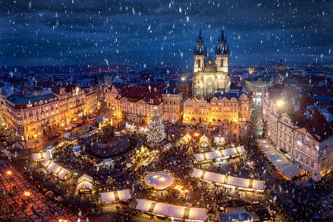 Tour 3 Magical Prague Markets with Locals, Christmas Goodies incl - Taking the metro into Prague’s New Town