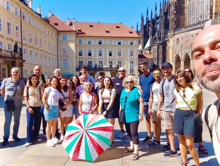 Tour of Prague Castle in italian language ticket included - St. George’s Basilica, an older and quieter stop