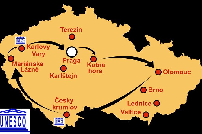 Tour of the Czech Republic - Castles and spas of Bohemia & Moravia - Day 1: Arriving in Prague