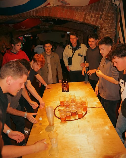 Ultimate Unlimited Beer Pong with Czech Beer - Who will get the most from this activity