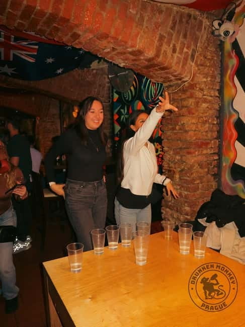 Ultimate Unlimited Beer Pong with Czech Beer - Two hours at Drunken Monkey in Prague 1