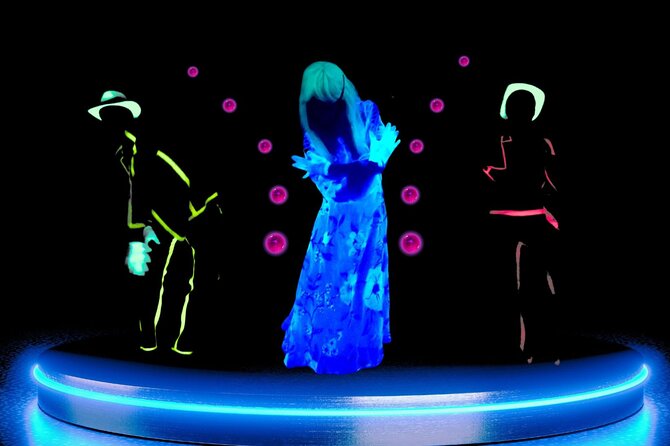 Underground Black Light Theatre Interactive Show in Prague - How the 70-minute timing affects the value