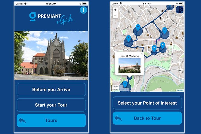 UNESCO Teplice - Premiant eGuide APP - Thermalium and the 100% thermal water option