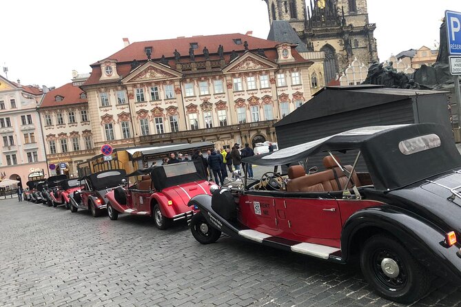 Vintage Cars Prague - Grand City Tour 150min / 1-6 pers. 2,5hrs - What the open car is really like