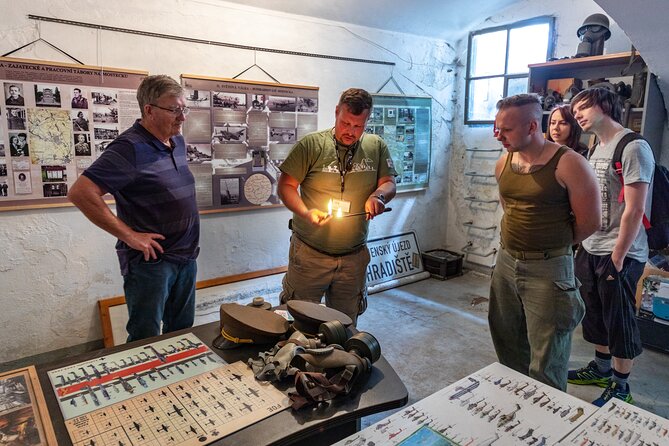 World War II 4WD Tour from Prague with Lunch & Beer - Inside the bunker where bombing became personal
