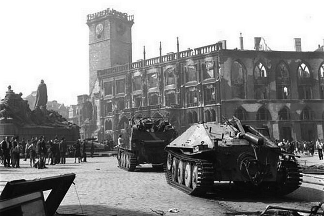WWII in Prague Tour & The Crypt of Operation Anthropoid - Meeting at the Powder Tower